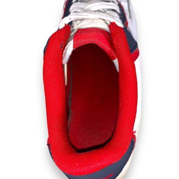 Nike Air Force 1 AF1 LV8 White / Blue / Red BV1084-101 Youth 4.5 Women's 6 - Picture 9 of 12